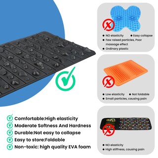 Foto 2 | Foto 2 | Alfombrilla De Acupresión Para Pies Smartang De Alta Elasticidad Impermeable - Venta Internacional.