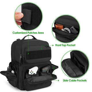 Foto 3 | Foto 3 | Mochila Táctica De Viaje Pgmoon Funda De Transporte Para Xbox Series X - Venta Internacional.