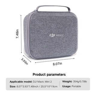 Foto 3 | Foto 3 | Funda De Transporte Rígida Para Dji Mavic Mini 2 - Venta Internacional.