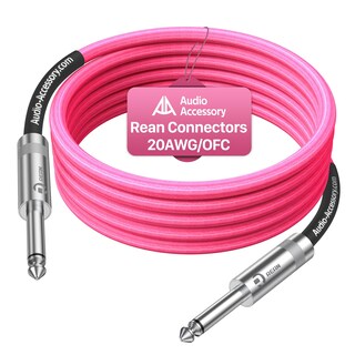 Foto 1 | Foto 1 | Cable De Guitarra Aa Audio Accessory Reforzado Con Kevlar De 15 Pies Color Rosa Neón - Venta Internacional.