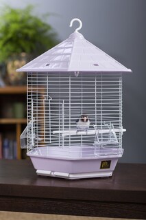 Foto 3 | Foto 3 | Jaula Para Pájaros Prevue Hendryx Copacabana Lilac Para Pájaros Pequeños - Venta Internacional.