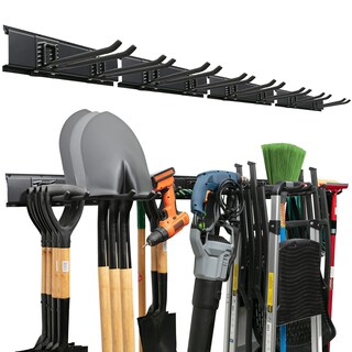 Foto 1 | Foto 1 | Organizador De Herramientas De Garaje  Soporte De Pared Tidyme  64 Cm  Con 04 Estantes Y 08 Ganchos - Venta Internacional.