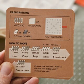 Foto 7 | Foto 7 | Juego De Mesa Hyggetime Yutnori Portable Korean Family De Más De 6 Años - Venta Internacional.