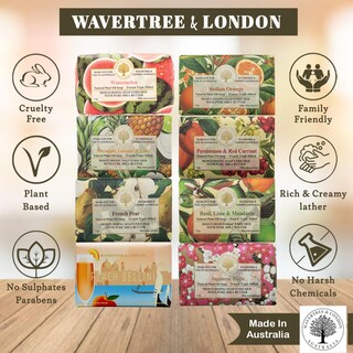 Foto 2 | Foto 2 | Jabón Wavertree & London Varios Sabores Afrutados 200 Ml (8 Barras) - Venta Internacional.