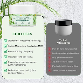 Foto 5 | Foto 5 | Crema De Alivio Refrescante Chillflex Herbal Menthol 125 Ml - Venta Internacional.