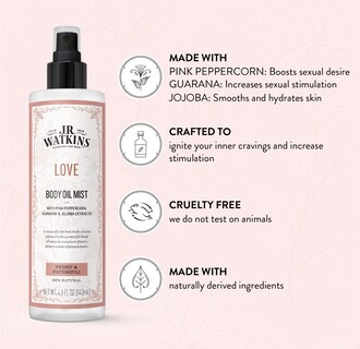 Foto 2 | Foto 2 | Bruma De Aceite Corporal J.r. Watkins Love Hydrating 140 Ml Peonía Y Pachulí - Venta Internacional.