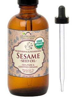 Foto 1 | Foto 1 | Aceite De Semillas De Sésamo Orgánico De Ee. Uu. Virgen Sin Tostar Sin Refinar 120 Ml - Venta Internacional.