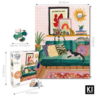 Foto 4 | Foto 4 | Puzle De 500 Piezas De La Colección Hygge Stay At Home Rhi James - Venta Internacional.