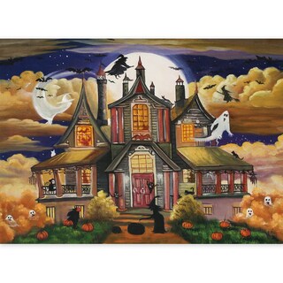 Foto 1 | Foto 1 | Puzzle Halloween Ghost Castle 500 Piezas Motiloo 51x36 Cm - Venta Internacional.