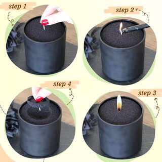 Foto 6 | Foto 6 | Kit Para Hacer Velas De Cera De Arena Blingfun 500 G 20 Mechas 5 Colores - Venta Internacional.