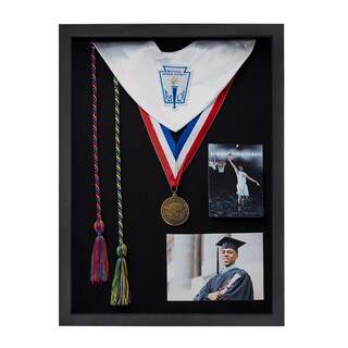 Foto 3 | Foto 3 | Marco Shadow Box Graduation Mall De Madera 12 X 16 Cm Con Alfileres - Venta Internacional.