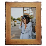 Marco De Fotos Eosglac Live Edge 8x10  Madera Rústica  Marrón - Venta Internacional.