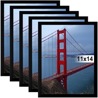 Foto 1 | Foto 1 | Marco De Fotos Bescrcl 11 X 14 Cm Para Colgar En La Pared Negro - Venta Internacional.