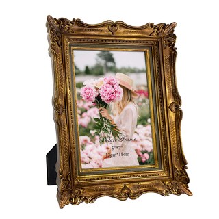 Foto 1 | Foto 1 | Marco De Fotos Pharege Vintage Bronze De 19 6 X 24 5 Cm Para 5 X 7 Pulgadas - Venta Internacional.