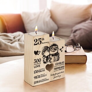 Foto 3 | Foto 3 | Regalos De Boda Del 25 Aniversario Para Decoración De Pareja - Venta Internacional.