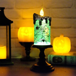 Foto 6 | Foto 6 | Lámpara Con Forma De Bola De Nieve Eldnacele Con Diseño De Araña Para Halloween - Venta Internacional.