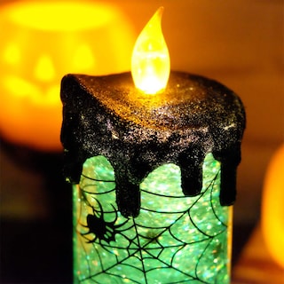Foto 7 | Foto 7 | Lámpara Con Forma De Bola De Nieve Eldnacele Con Diseño De Araña Para Halloween - Venta Internacional.