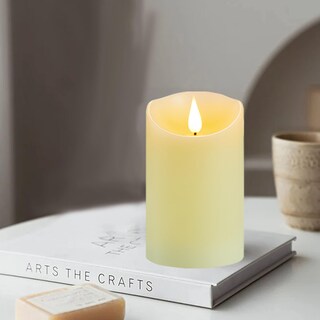 Foto 5 | Foto 5 | Reloj Remoto Led Pillar Candle Guluto 7 5 X 13 Cm Recargable - Venta Internacional.