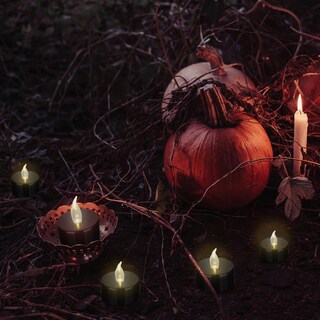 Foto 5 | Foto 5 | Velas Led Negras De Té Tapovaly Paquete De 50 Unidades 3 5 X 3 5 Cm - Venta Internacional.