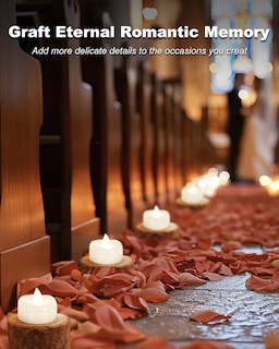 Foto 6 | Foto 6 | Velas De Té Led Candles Merrynights Paquete De 100 Unidades Funcionan Con Pilas - Venta Internacional.