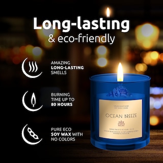 Foto 4 | Foto 4 | Cera De Soja Natural Candle Relaxation Ocean Breeze 300 Ml - Venta Internacional.