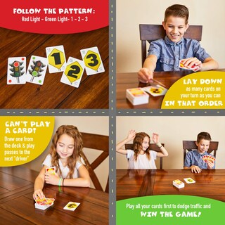 Foto 3 | Foto 3 | Juego De Cartas Endless Games Red Light Green Light 1-2-3 A Partir De 5 Años - Venta Internacional.