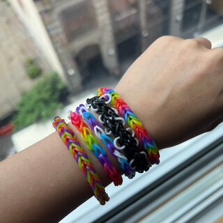 Foto 2 | Foto 2 | Toy Rainbow Loom Original Con Gancho De Metal Tablero De Telar Y Correas - Venta Internacional.