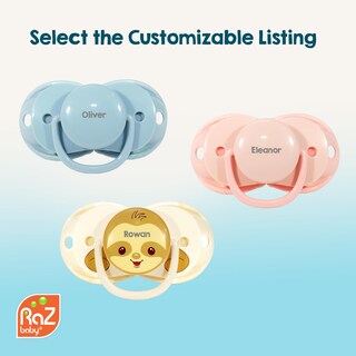 Foto 7 | Foto 7 | Chupete Razbaby Keep-it-kleen De Silicona Sin Bpa 0-36 M Paquete De 2 - Venta Internacional.