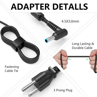 Foto 3 | Foto 3 | Cargador Ac De 65 W 19 5 V 3 33 A Para Portátil Hp Envy X360 15-an050nr - Venta Internacional.