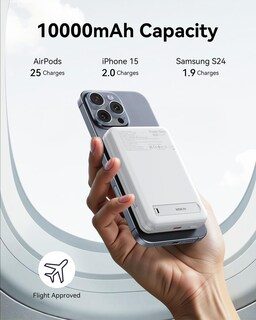 Foto 2 | Foto 2 | Cargador Portátil Imokin De 10000 Mah Con 15 W Qi2 Inalámbrico Para Iphone - Venta Internacional.