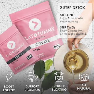 Foto 3 | Foto 3 | Programa Detox Tea Flat Tummy De 2 Semanas Para Aumentar La Energía Y Reducir La Hinchazón - Venta Internacional.