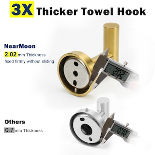Foto 4 | Foto 4 | Ganchos Para Toallas De Baño Nearmoon Sus 304 De Acero Inoxidable  Paquete De 8 - Venta Internacional.