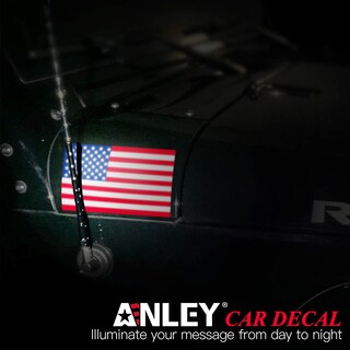 Foto 4 | Foto 4 | Calcomanías Para Coche De Anley Con La Bandera Estadounidense De Ee. Uu. 8 X 5 Cm (paquete De 3) - Venta Internacional.