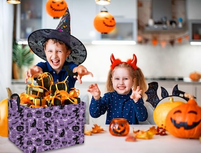Foto 6 | Foto 6 | Cesta De Almacenamiento Ddbasket Witch Halloween 38x26x25 Cm - Venta Internacional.