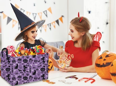 Foto 7 | Foto 7 | Cesta De Almacenamiento Ddbasket Witch Halloween 38x26x25 Cm - Venta Internacional.