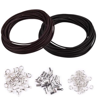 Foto 1 | Foto 1 | Cordón De Piel Auténtico Wxj13 De 10 M Y 2 Mm De Ancho Con Detalles De Joyería - Venta Internacional.