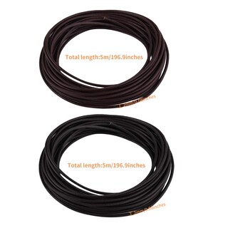 Foto 2 | Foto 2 | Cordón De Piel Auténtico Wxj13 De 10 M Y 2 Mm De Ancho Con Detalles De Joyería - Venta Internacional.