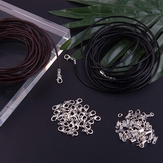 Foto 3 | Foto 3 | Cordón De Piel Auténtico Wxj13 De 10 M Y 2 Mm De Ancho Con Detalles De Joyería - Venta Internacional.