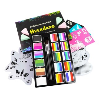 Foto 1 | Foto 1 | Kit De Pintura Facial Bvendano Professional Con Plantillas Rainbow De 160 Ml - Venta Internacional.