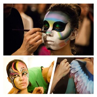 Foto 4 | Foto 4 | Kit De Pintura Facial Bvendano Professional Con Plantillas Rainbow De 160 Ml - Venta Internacional.