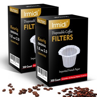 Foto 1 | Foto 1 | Filtros De Café De Papel Desechables Irmidi 600 Unidades Para Keurig - Venta Internacional.