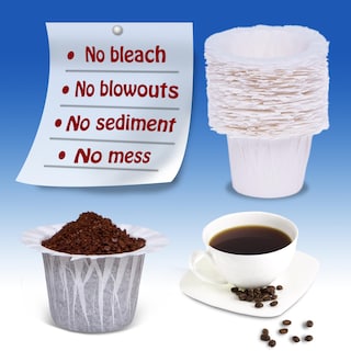 Foto 6 | Foto 6 | Filtros De Café De Papel Desechables Irmidi 600 Unidades Para Keurig - Venta Internacional.