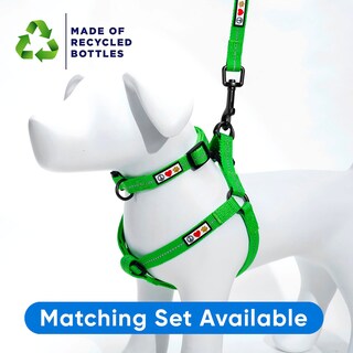 Foto 7 | Foto 7 | Collar Para Perro Pawtitas Reciclado Con Costuras Reflectantes En Verde Tierra - Venta Internacional.