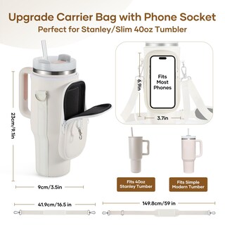 Foto 3 | Foto 3 | Bolsa Portabotellas Linmaya Para Stanley Cup 1 2/0 9 L - Venta Internacional.