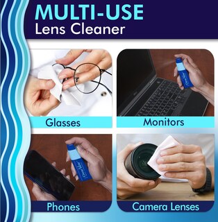 Foto 4 | Foto 4 | Kit Limpiador De Lentes Portátil Clear View Con Solución De Limpieza - Venta Internacional.