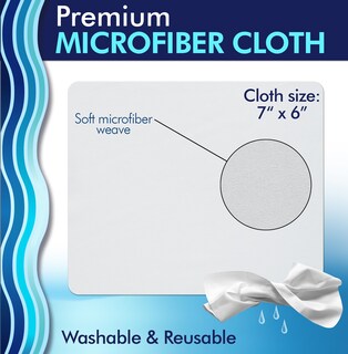 Foto 5 | Foto 5 | Kit Limpiador De Lentes Portátil Clear View Con Solución De Limpieza - Venta Internacional.
