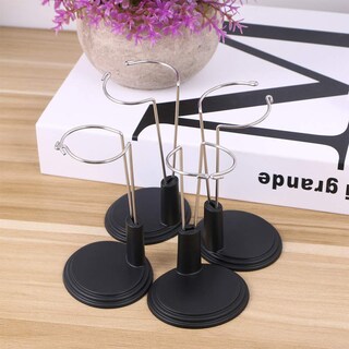 Foto 3 | Foto 3 | Soporte Expositor Para Muñecas Exceart Para Muñecas De 15 Cm Negro (6 Unidades) - Venta Internacional.