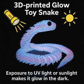 Foto 2 | Foto 2 | Fidget Toy Vabao Serpiente Flexible Impresa En 3d 60 Cm - Venta Internacional.