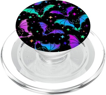 Foto 1 | Foto 1 | Popsockets Popgrip Para Magsafe Diseño De Murciélagos De Halloween - Venta Internacional.