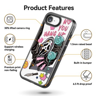 Foto 5 | Foto 5 | Funda Magsafe Para Iphone 16e De Rosarnnah Duradera Y A Prueba De Golpes - Venta Internacional.